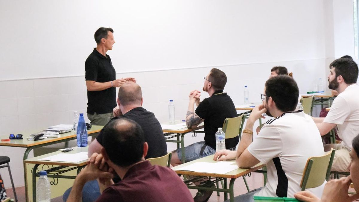 Aula de pruebas de oposición docente