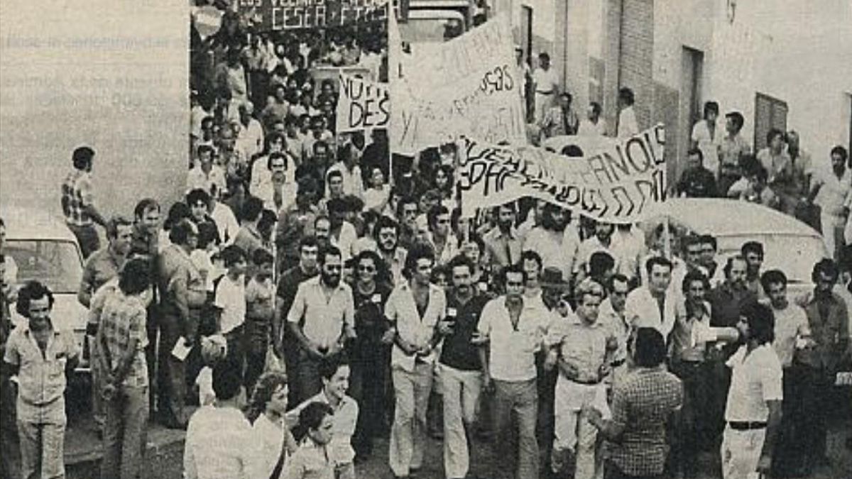 Manifestación CESEA 1976