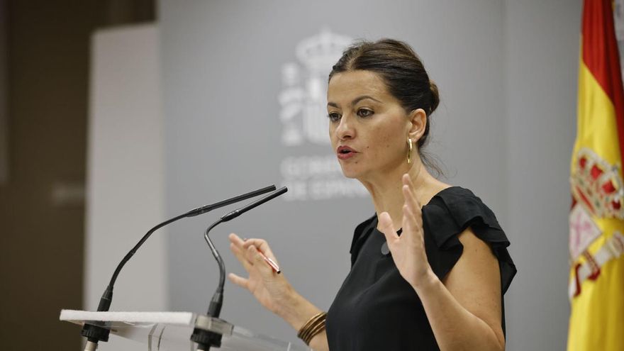 La ministra de Juventud e Infancia, Sira Rego en una imagen de archivo. EFE/ Marcos Villaoslada