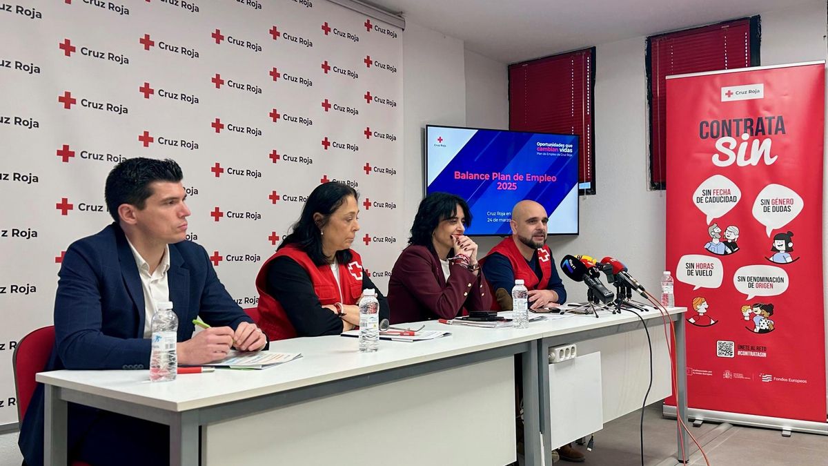 Cruz Roja facilitó la inserción laboral de más de 300 personas en La Rioja el año pasado