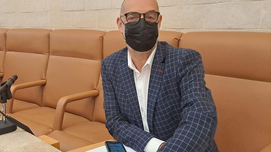 El portavoz de Cs en el Parlamento de Cantabria y líder de partido naranja en la comunidad, Félix Álvarez