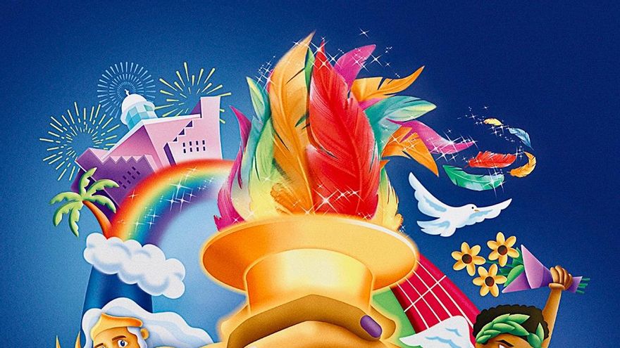 El parque del Estadio Insular, epicentro del Carnaval de Las Palmas de Gran Canaria