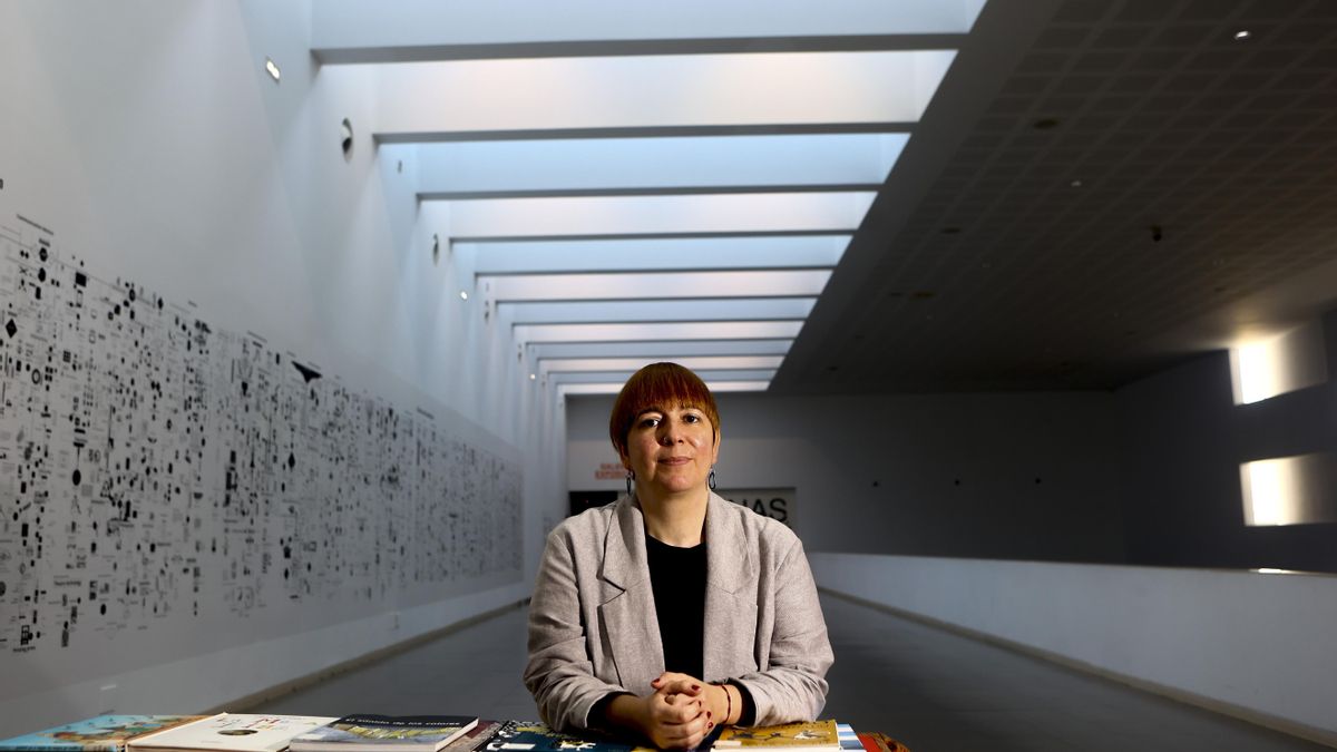 La directora-gerente de LABoral Centro de Arte y Creación Industrial, Semíramis González.