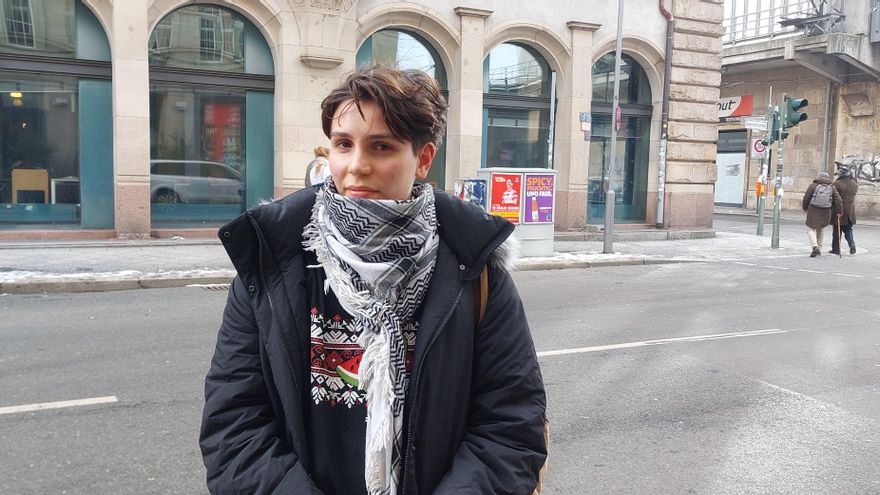 Noa Élie, directora del documental 'Protest under Pressure'