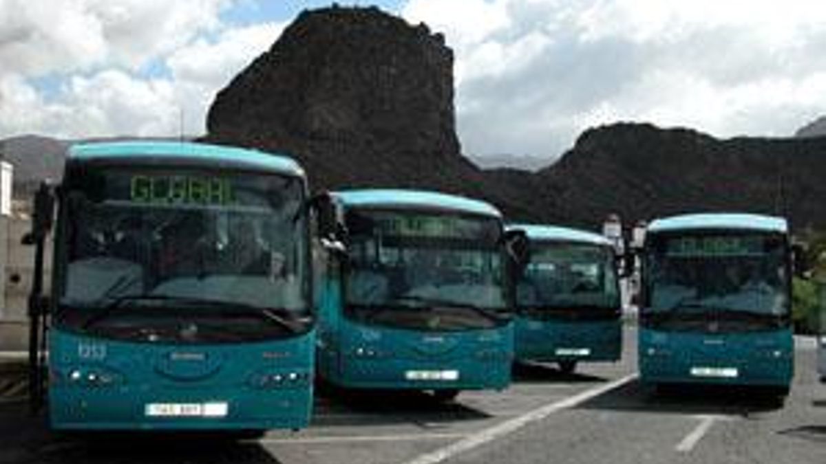 El Gobierno canario autoriza el abono anticipado del dinero del transporte de viajeros