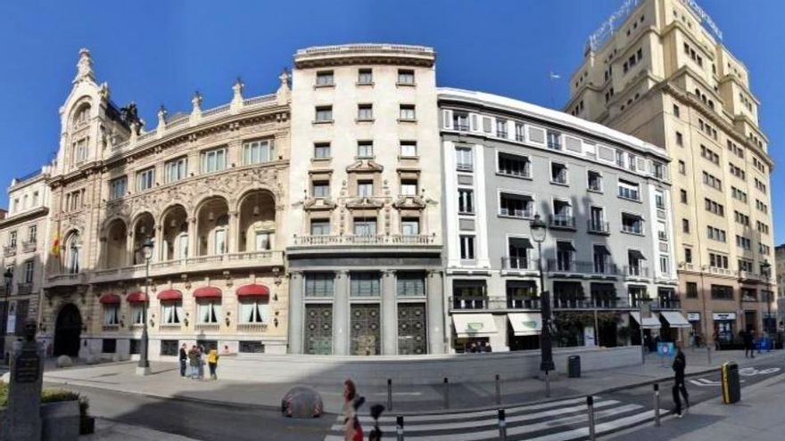 El Ayuntamiento tramita un hotel de lujo sobre antiguas oficinas del BBVA junto al Casino de Madrid