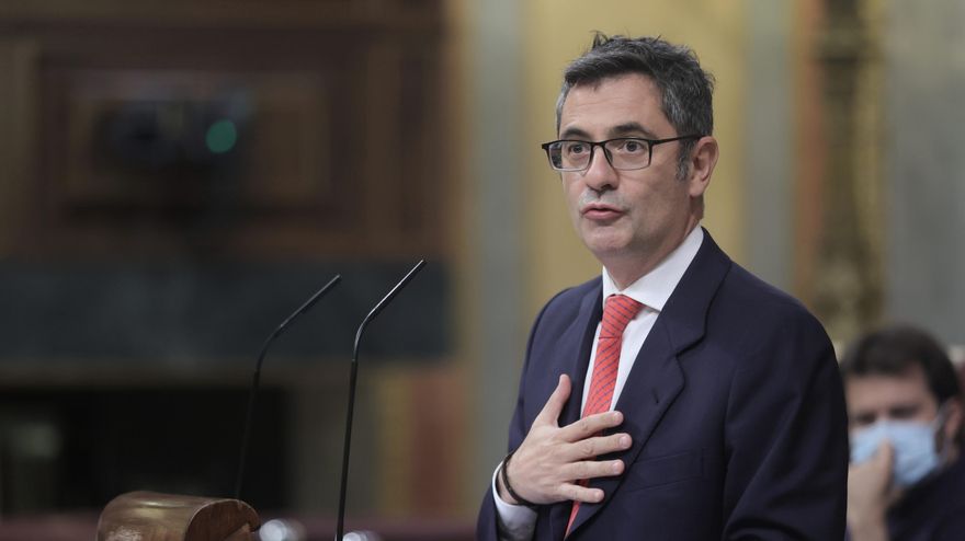Félix Bolaños en el Congreso de los Diputados