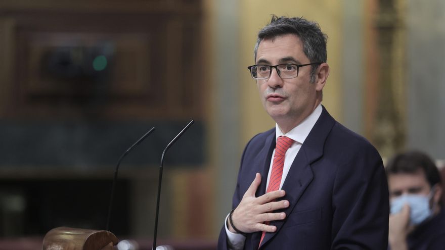 Félix Bolaños en el Congreso de los Diputados