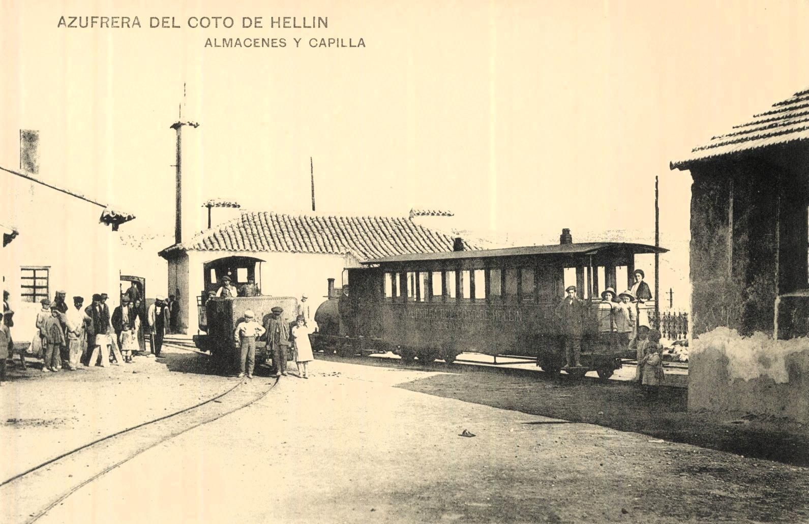 Almacenes y Capilla en torno a la azufrera de Las Minas, en Hellín