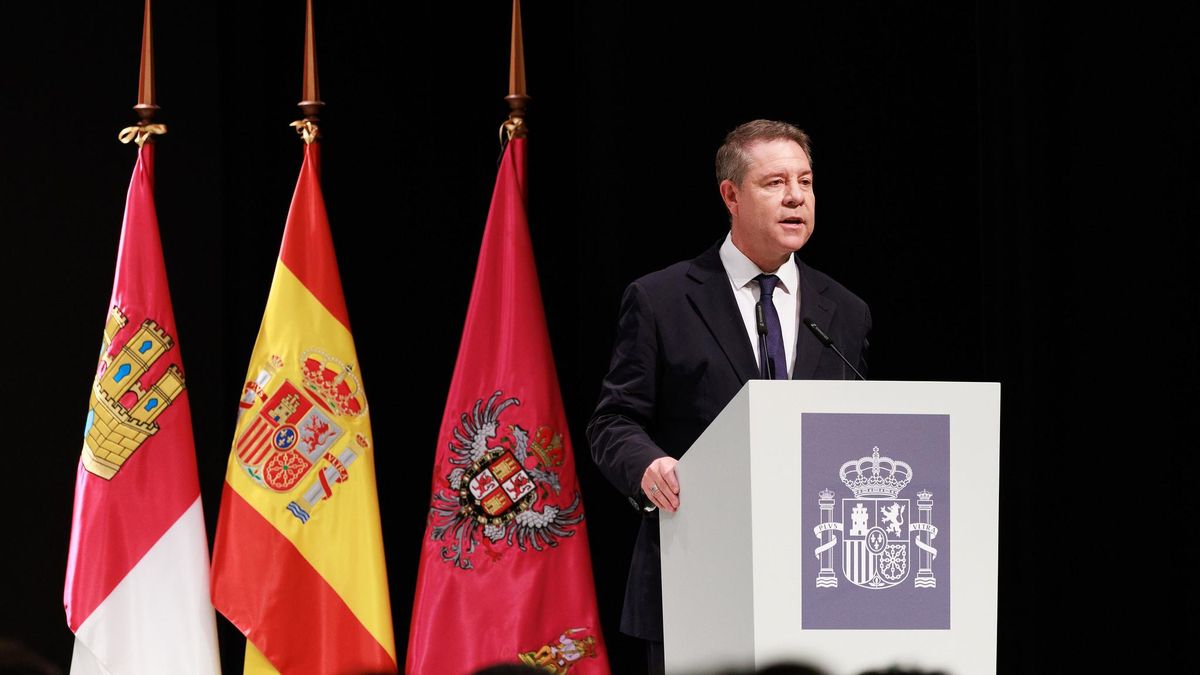 El presidente de Castilla-La Mancha, Emiliano García-Page