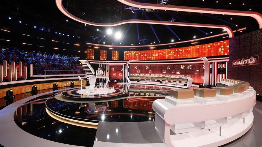 El plató de 'Allá tú'