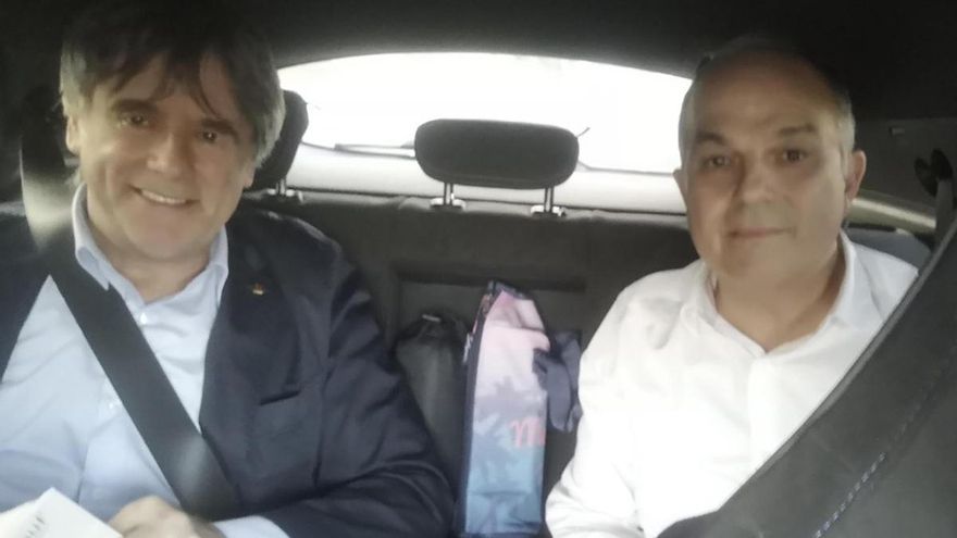 Puigdemont revive su retorno fugaz el día que invistieron al president "más españolista"