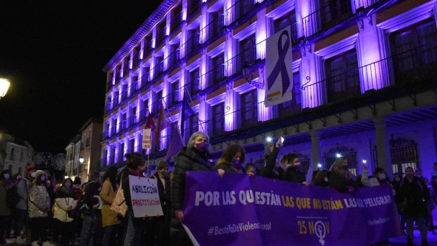 Manifestación 25 en Toledo