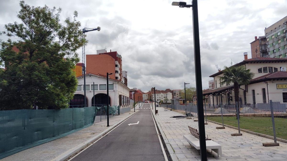 Nueva Calle Feve en León.