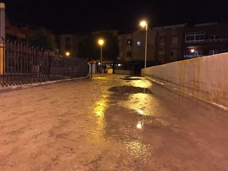 Noche de emergencia por lluvias en Telde. (Canarias Ahora).