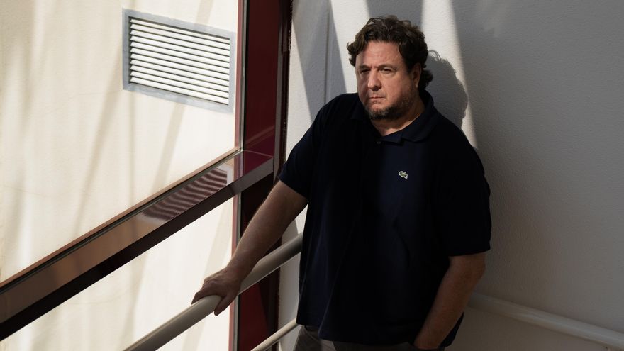 El denunciante de Gürtel, José Luis Peñas, posa para elDiario.es.