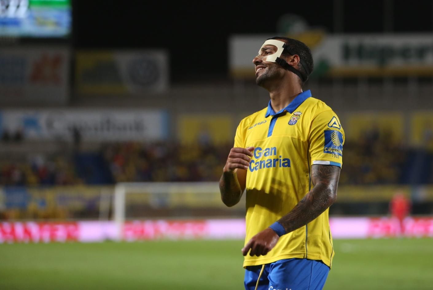Imágenes del partido disputado en el Estadio de Gran Canaria entre la UD Las Palmas y el Celta de Vigo. Alejandro Ramos.