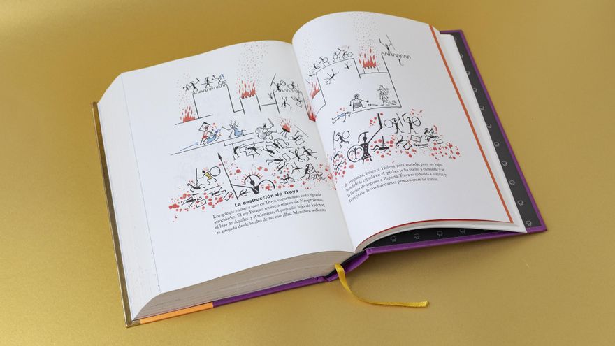 Ilustraciones de Calpurnio para 'La Ilíada' de Homero