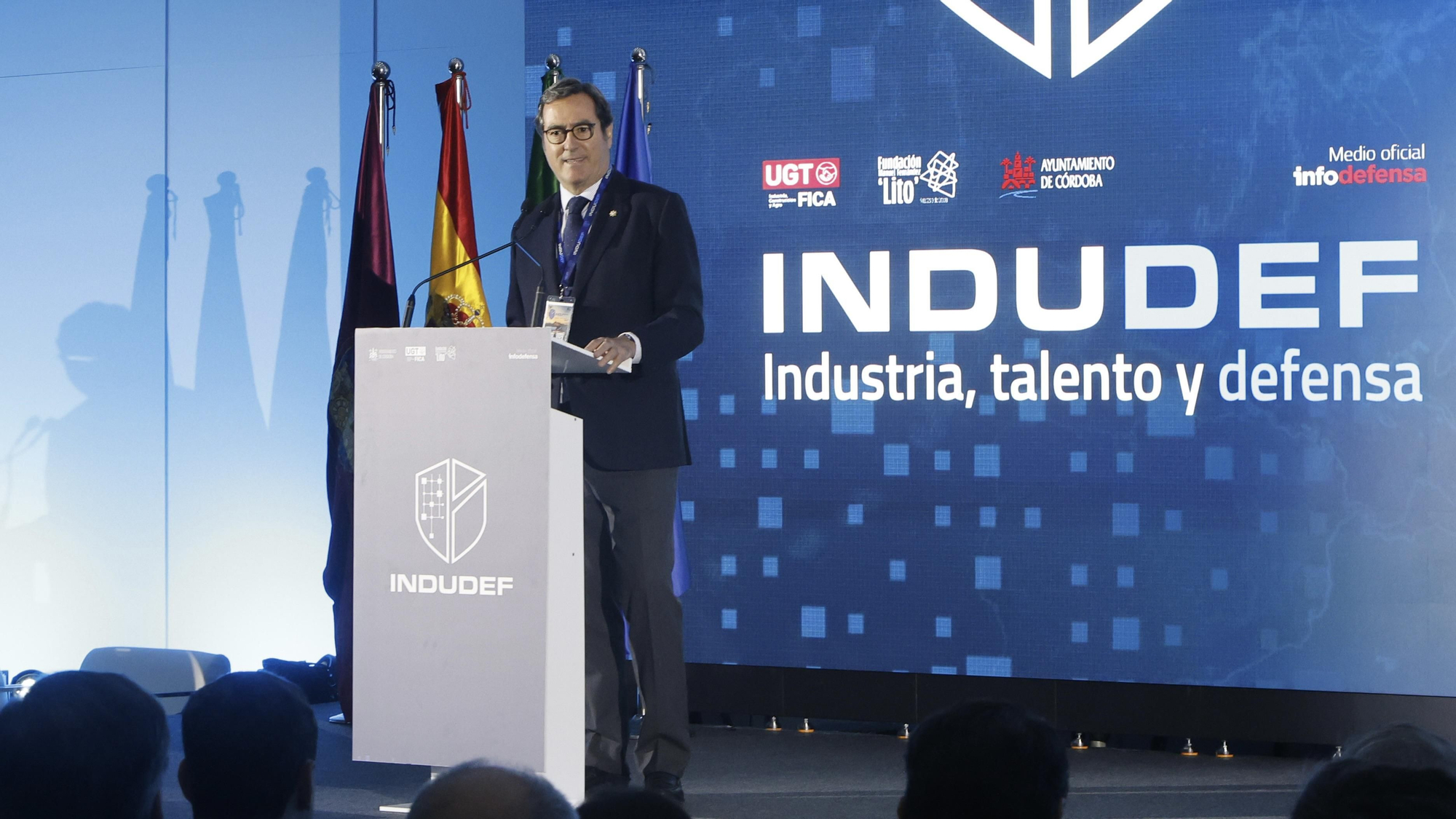 El Rey Felipe VI asiste a la jornada de clausura del Foro Indudef