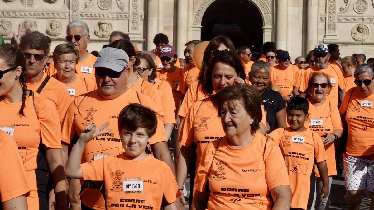 Carrera solidaria ‘Corre por la Vida’, organizada por la Asociación Leonesa con las Enfermedades de la Sangre (Alcles). 