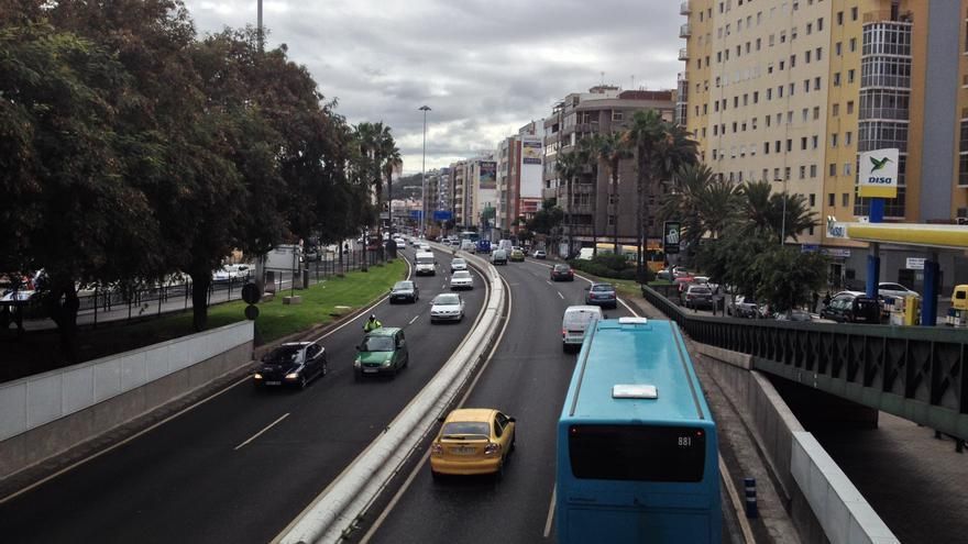 Guagua en la ciudad de Las Palmas de Gran Canaria.