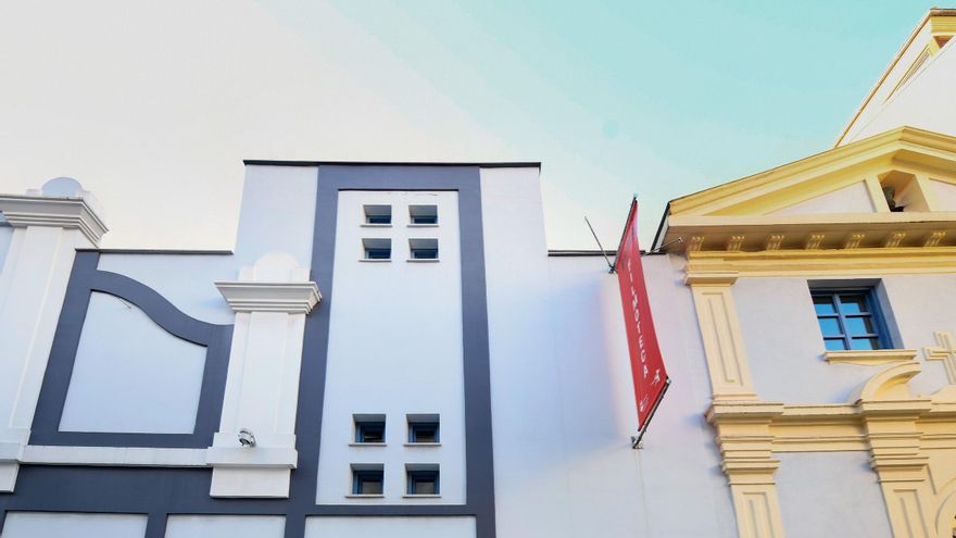 Fachada de la Filmoteca de Santander