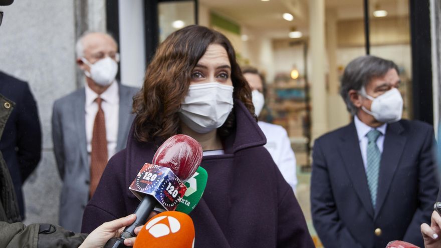 La presidenta de la Comunidad de Madrid, Isabel Díaz Ayuso.