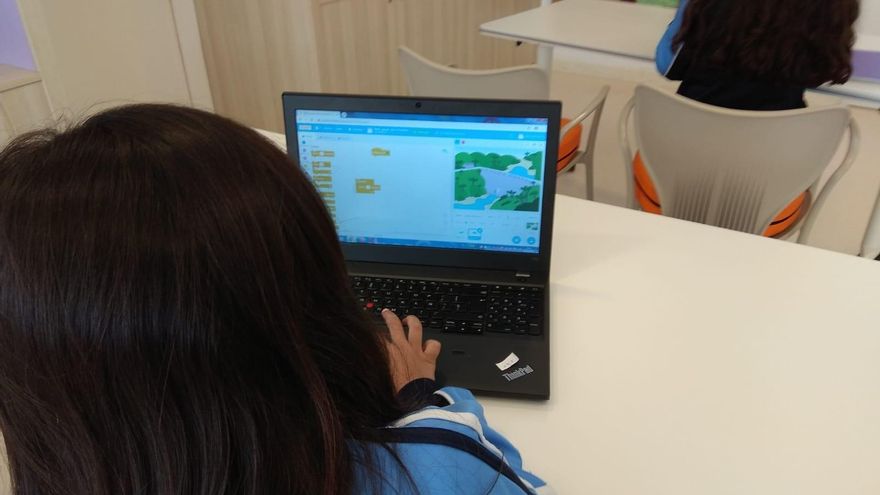 Actividades escolares 'online'.