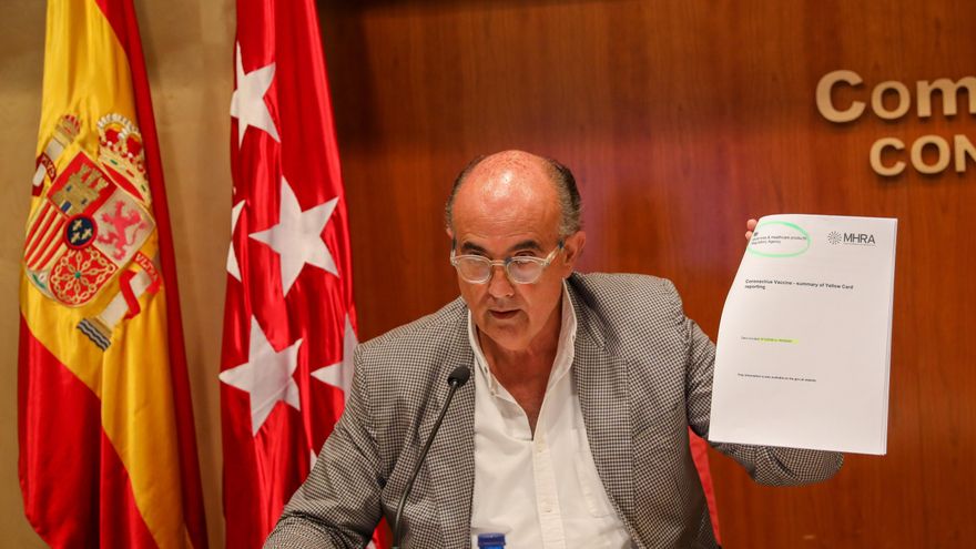 Madrid amplía al grupo entre 50 y 55 años el sistema de autocita para vacunarse