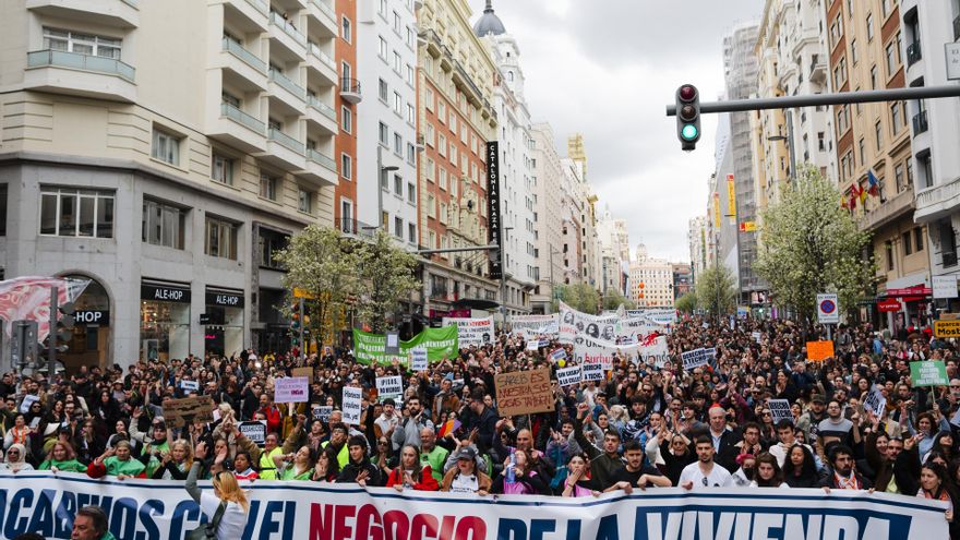 Guía útil de la manifestación en defensa de la vivienda en Madrid el 24 de mayo: horario, recorrido y reivindicaciones