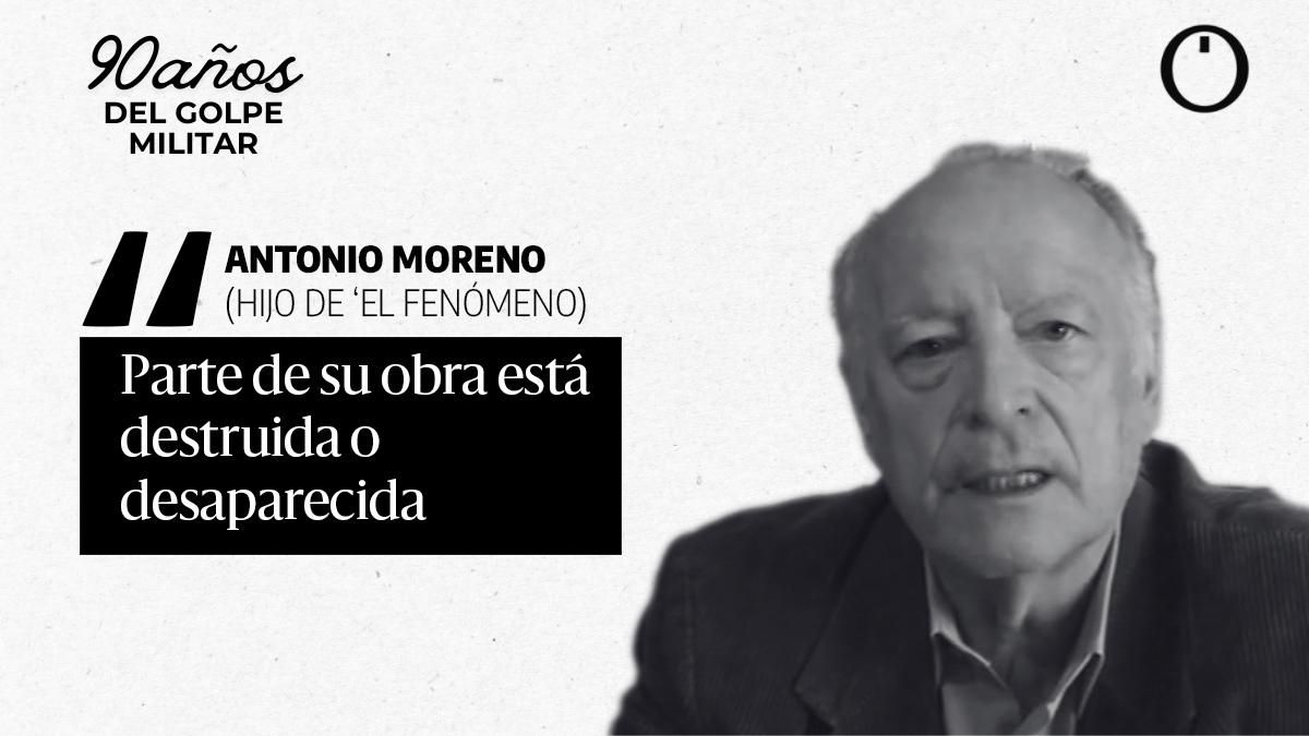 Entrevista a Antonio Moreno Ladrón de Guevara, hijo del escultor 'El Fenómeno'