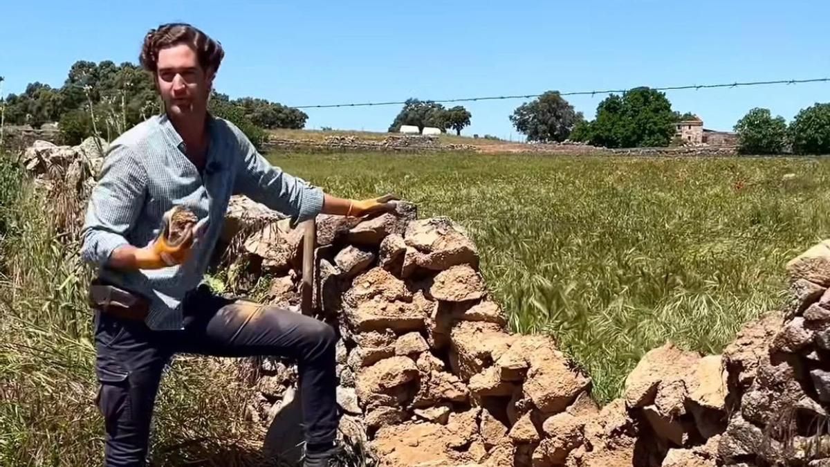 Aprender la técnica de los muros de piedra seca de Los Pedroches para no perder este Patrimonio Inmaterial de la Humanidad