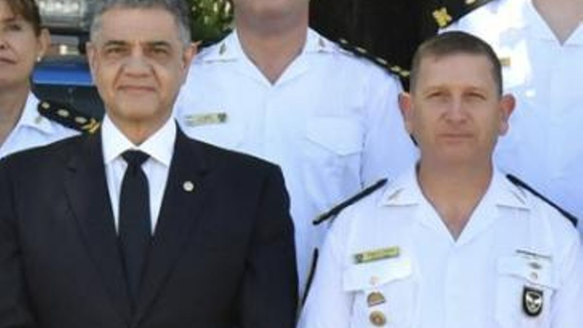 Jorge Macri y Diego Ariel Casaló, jefe de la Policía de la Ciudad.