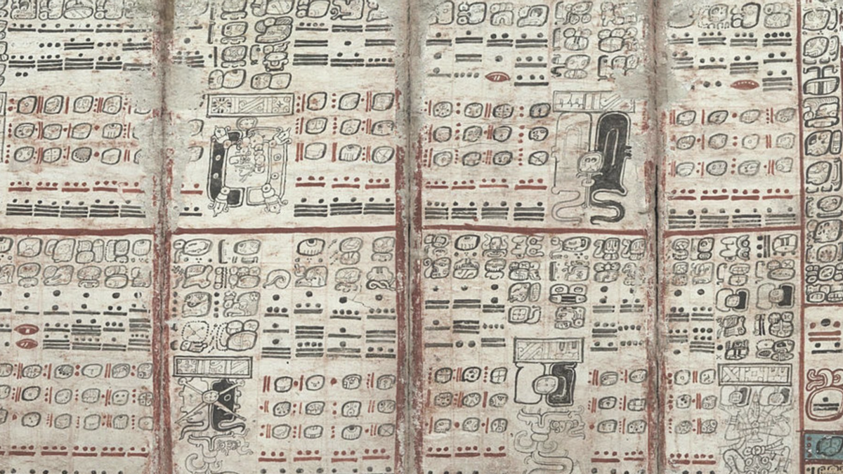 El mecanismo que usaban los mayas para anticipar eclipses durante siglos estaba oculto en el Códice de Dresde, una tabla con un orden matemático impecable