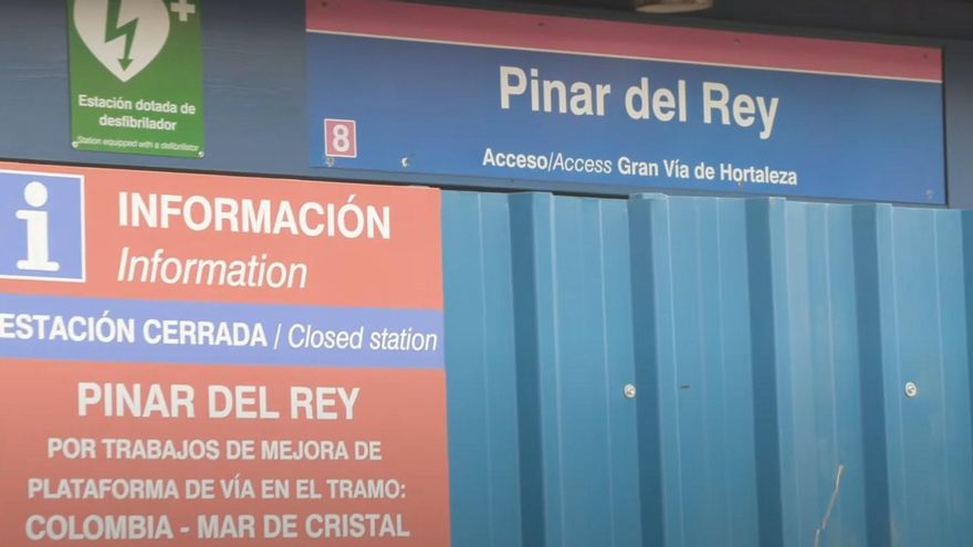 La línea 8 de Metro de Madrid reabre hasta el aeropuerto tres días antes de lo previsto
