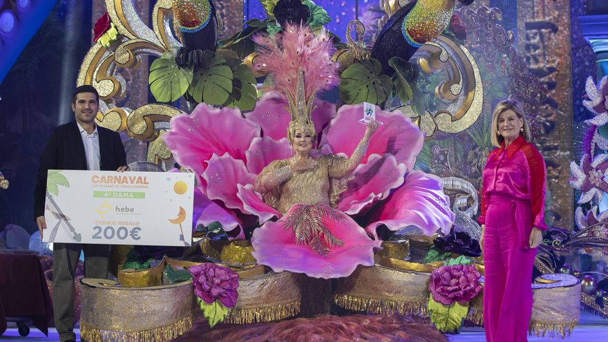 Cuarta Dama de Honor del Carnaval de Las Palmas de Gran Canaria