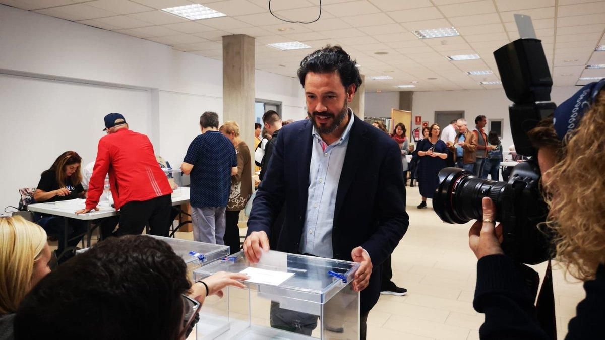El candidato del PP al Congreso de los Diputados por la provincia de Las Palmas, Guillermo Mariscal.