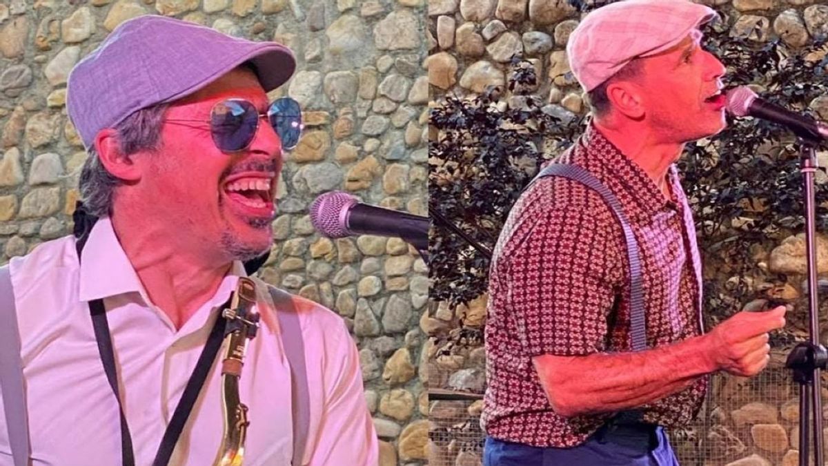 Los Solomones Brothers vuelven a actuar en León, en la Plaza del Grano.