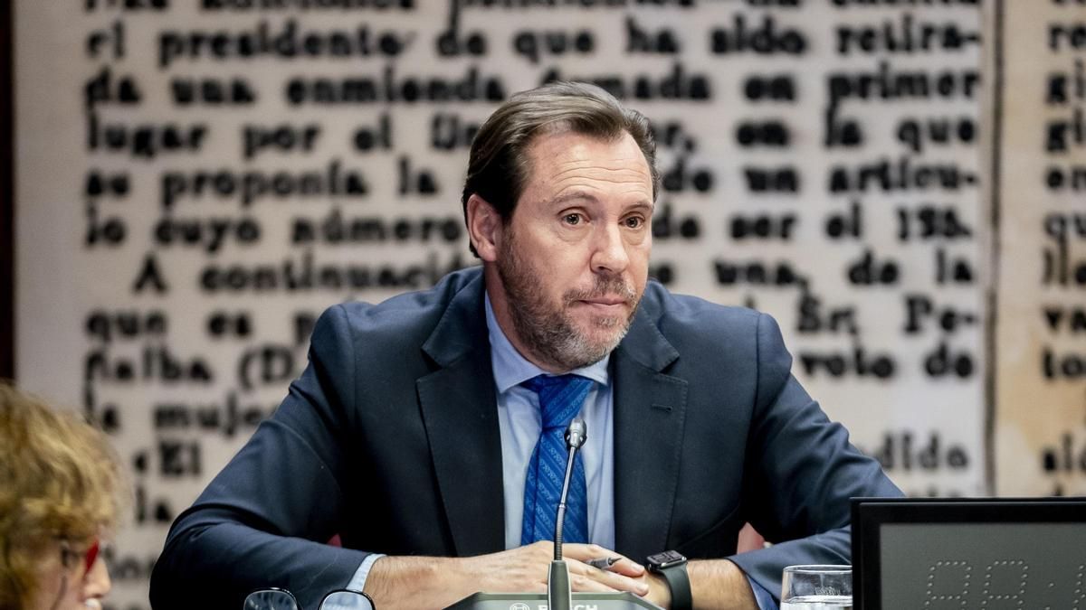 El ministro de Transportes y Movilidad Sostenible, Óscar Puente.