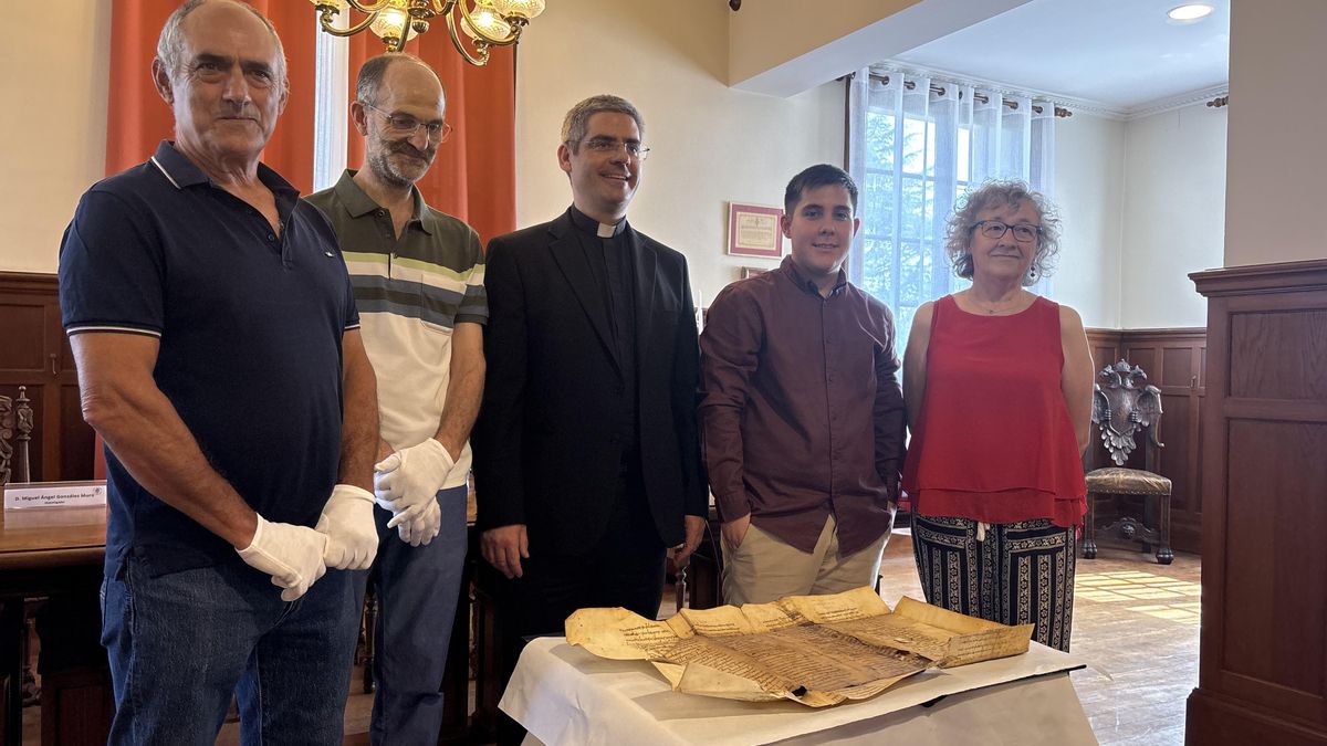 Presentación del hallazgo en el Archivo Diocesano