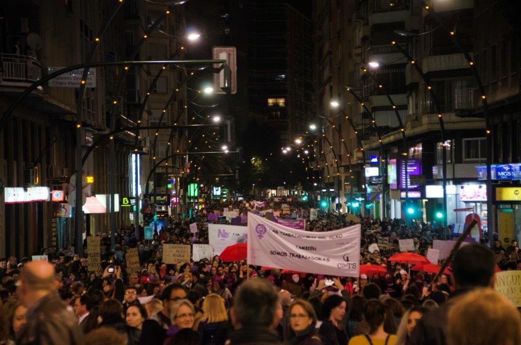 Manifestación feminista en Murcia / Carlos Trenor