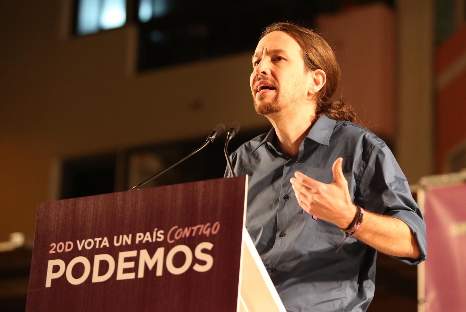Pablo Iglesias en Gran Canaria (ALEJANDRO RAMOS)
