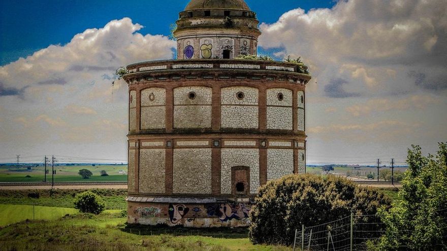 El palomar del poblado de Villaflores, en Guadalajara