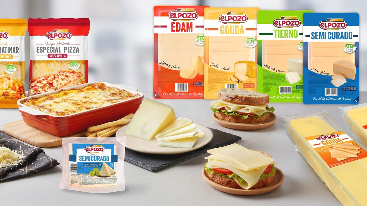 La compañía presenta tres nuevas referencias, que incluyen los quesos en lonchas Edam y Gouda, y la cuña de queso semicurado
