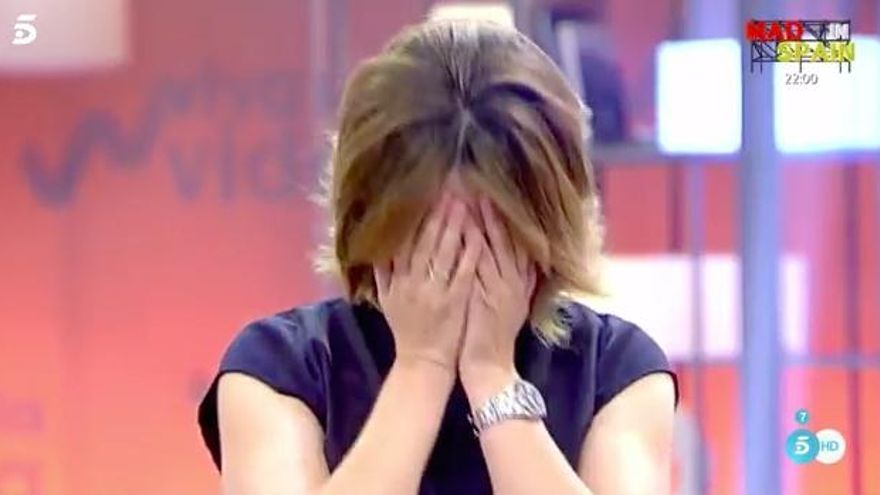 Toñi Moreno tras la llamada