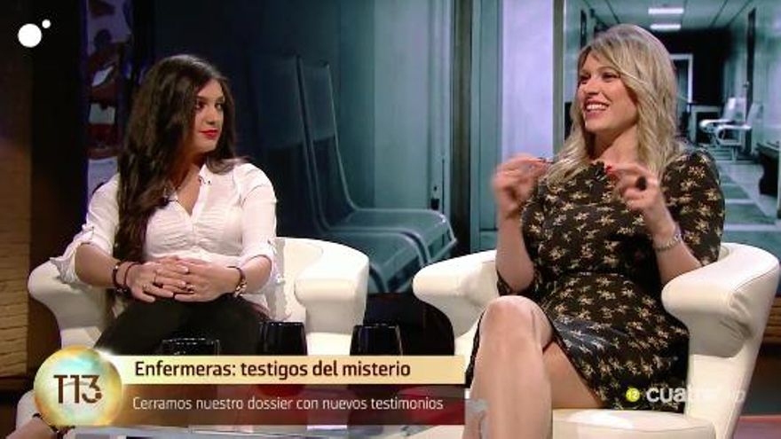 Las dos enfermeras en Cuarto Milenio