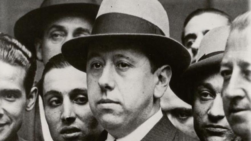 José María Gil Robles, líder de la Confederación Española de Derechas Autónomas (CEDA).