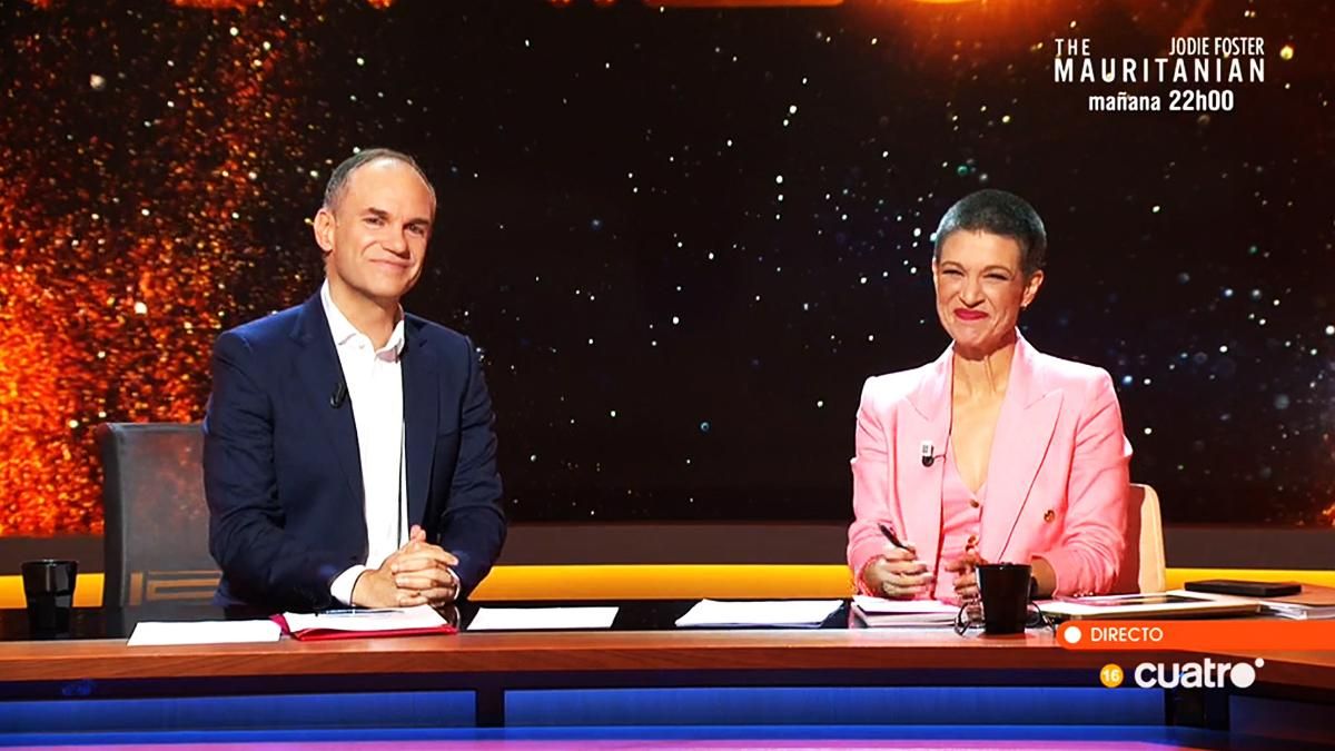 Paco Pérez Caballero y Beatriz Talegón en su último día al frente de 'Horizonte'