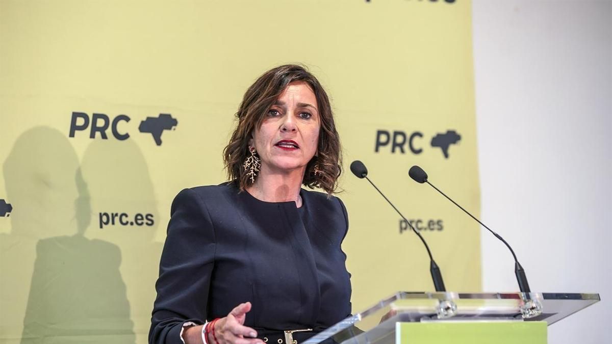 La diputada y candidata del PRC a la Presidencia de Cantabria, Paula Fernández Viaña.