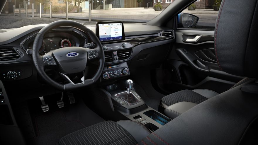 Habitáculo del Ford Focus.